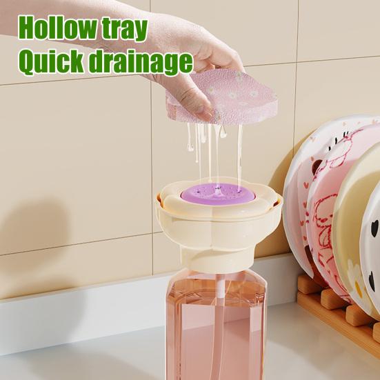 Detergent Presser Laundry Liquid Soap Container Efficient Dosing Kitchen Gadget Quick Drainage Detergent Tray