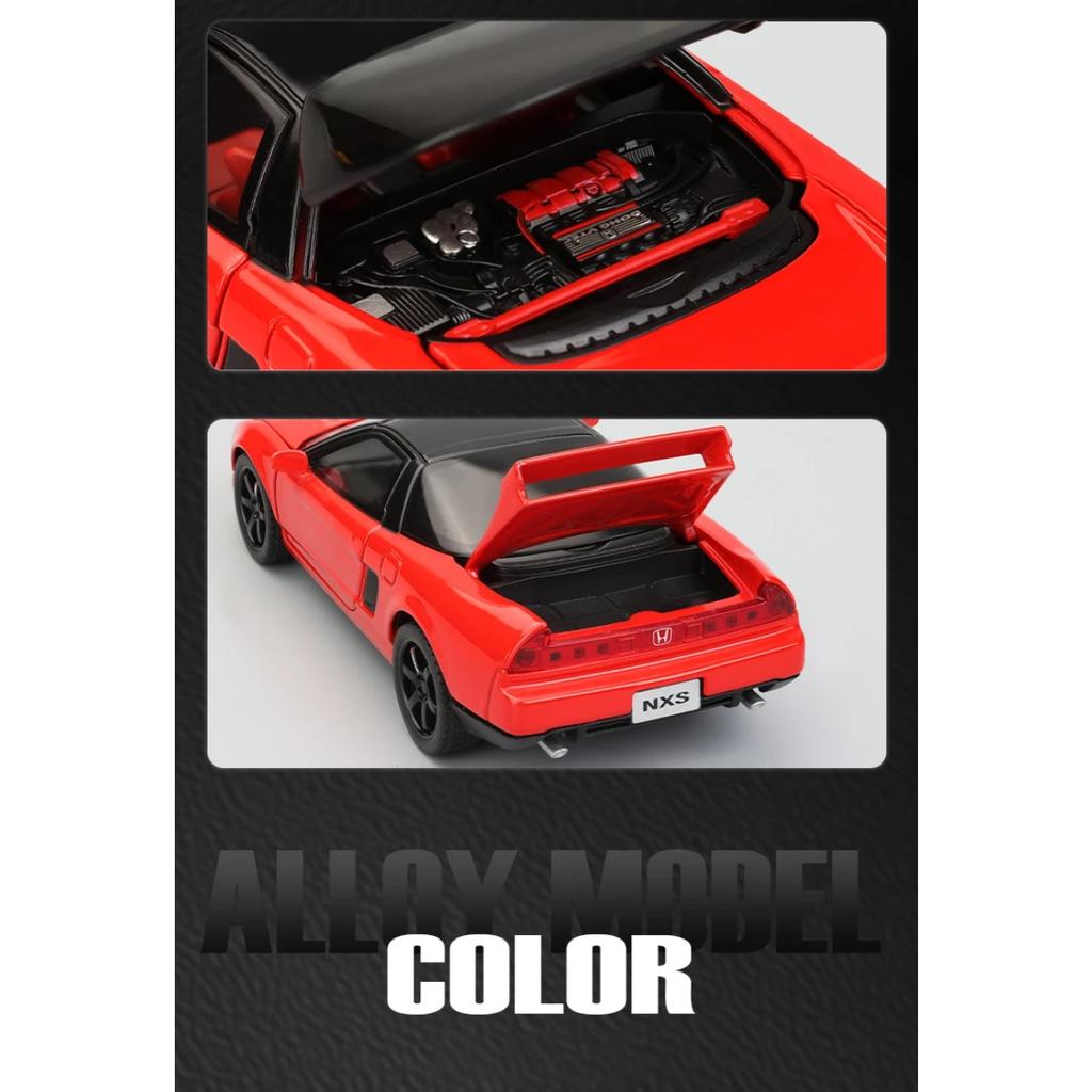 1/32 Honda Acura NSX NA1 Суперкар Гоночный Спортивный Пара Сплав Металл Литье под Давлением Модель Автомобиля Оттянуть Коллекция & Хобби Подарки Презент