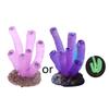 Aquariums Glowing Resin Coral Decoration Fishtanks AquaticUnderwater Ornament Landscaping Safety Decor for Fish Shirmps