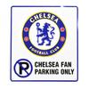 Official Football Crest No Parking Sign