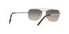 Ray-Ban Новые Солнцезащитные Очки Caravan RB3636 003/32 58 - Полированное Серебро / Кристально-Серые Градиентные Стеклянные Линзы