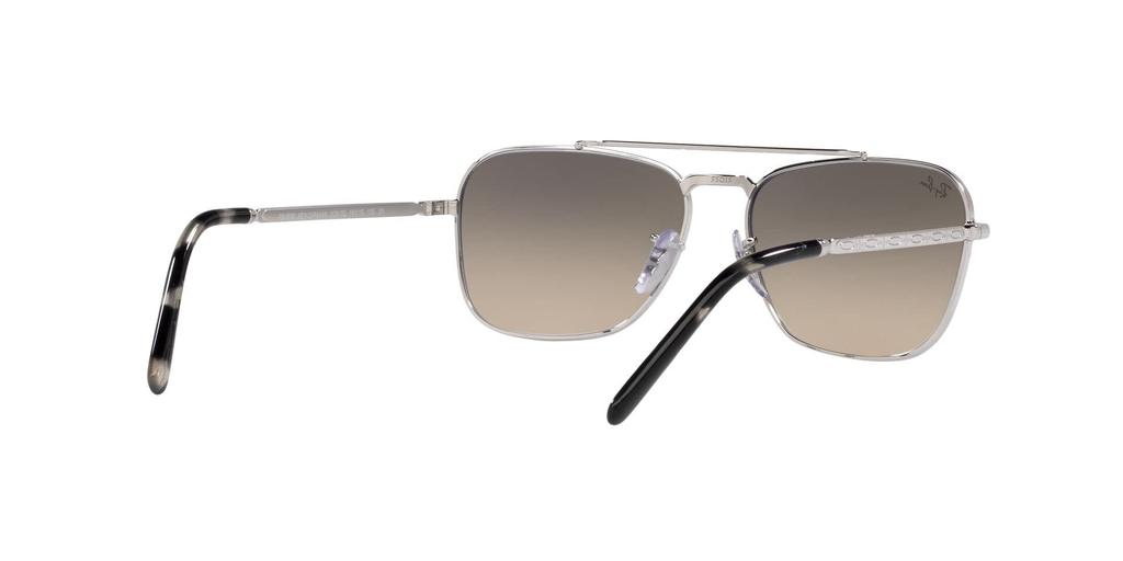 Ray-Ban Новые Солнцезащитные Очки Caravan RB3636 003/32 58 - Полированное Серебро / Кристально-Серые Градиентные Стеклянные Линзы