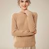 Vanzhen Women's Pure Cashmere Half-High Neck Sweater