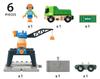 BRIO WORLD Smart Tech Башенный кран [Деревянная железная дорога] 33962