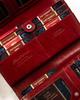 PTN 1680166-9-TVT-6585 Red Leather Wallet