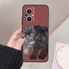 Щенок Шнауцера Арт Чехол Для OPPO Reno 14 10 11 12 13 Pro 12F 11F 13F 14F 7 8 Lite Чехол OPPO Find X9 X8 X6 Pro