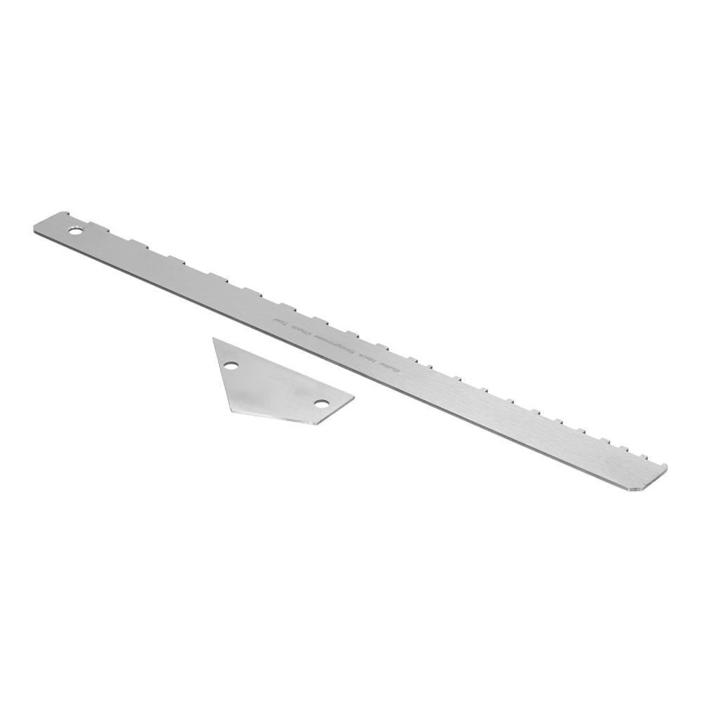 Metal Guitar Neck Ruler Silver Musical Instrument Accessories Precision Luthier Tool Luthier Work