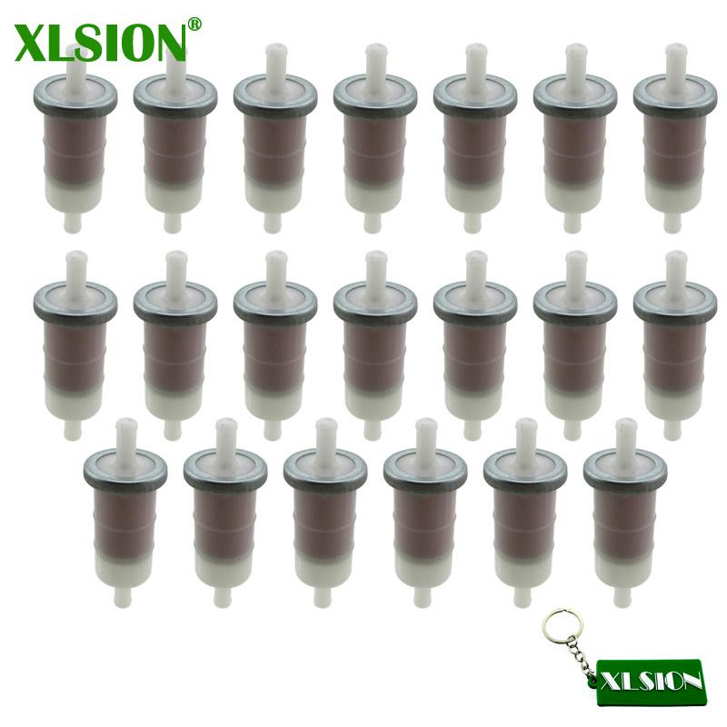 XLSION 3/8"10mm Universal Motorcycle Fuel Filter For Honda VTX1300R/S CBR600 900RR GL1800 GL1500 VT 600 750 ST 1100 VFR 750 Fuel Filters5