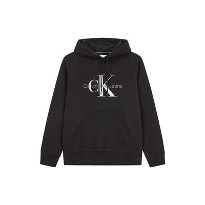 Calvin Klein Толстовка с капюшоном с буквенным принтом, мужская, черная J325246-BEH