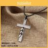 Anime Death Note Cross Pendant Necklace With Alloy Charm For Unisex Wear And Collectors