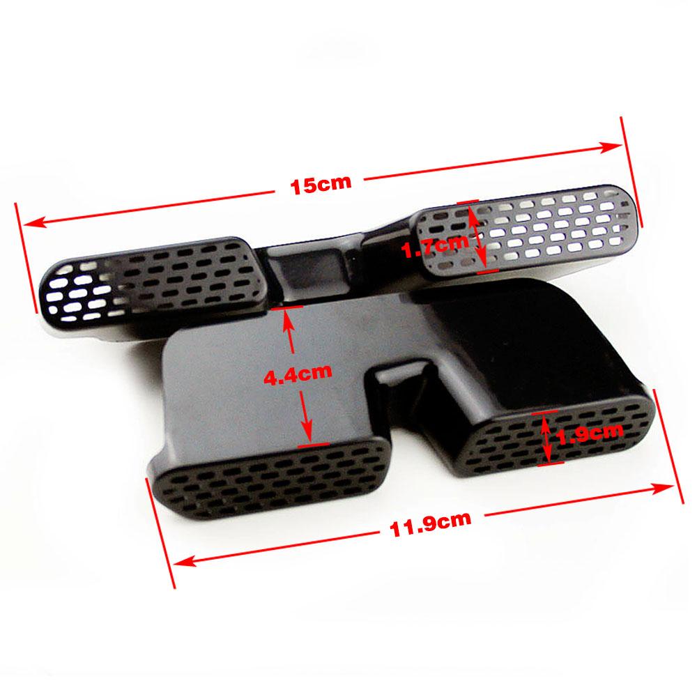 Для Honda Vezel 2015-2020 Под сиденьем кондиционер с подогревом пола, вентиляционная решетка, защитная крышка, отделка салона автомобиля