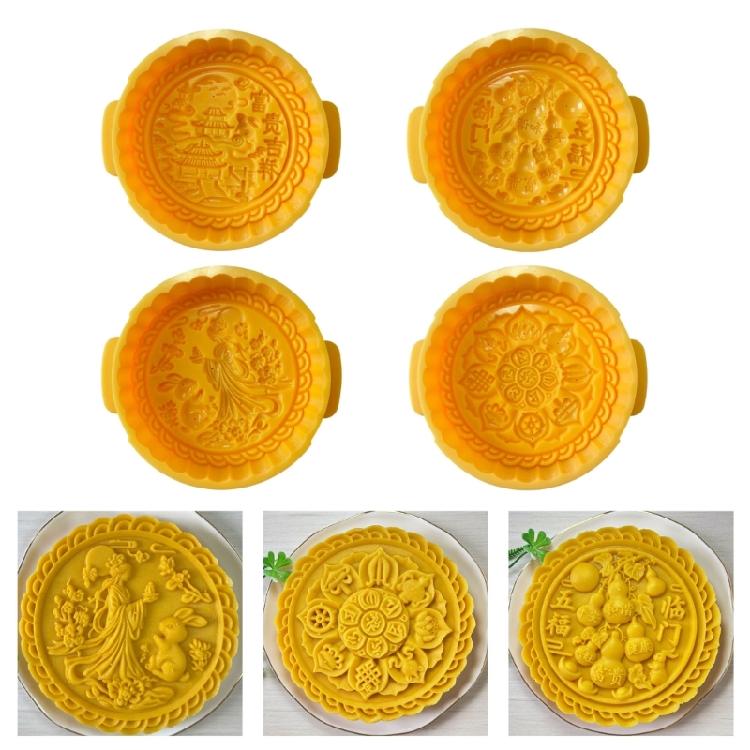 Multi Functional Mooncakes Press Molds With Variable Thickness And Height Baking Mould For Professional Or Home Use