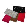 High Quality Velvet Jewelry Tray Ring Storage Tray Earrings Display Tray Jewelry Storage Tray Multicolor 22*11 Cm