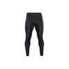 Logo Print Slim Fit Comfortable Breathable Sports Pants Men Bottoms Black 1320199-001