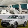 Mitsubishi Outlander 2016 Retractable Sunshade: Heat-Insulating Blackout Curtains for Side Windows