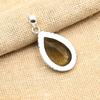 Smoky Topaz Gemstone Handmade 925 Solid Sterling Silver Jewelry Pendant For Wedding Gift