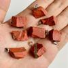 5pcs Irregular Raw Natural Stone Pendant Agates Quartz Crystal Pendant for Jewelry Making DIY Necklace Earrings Accessories