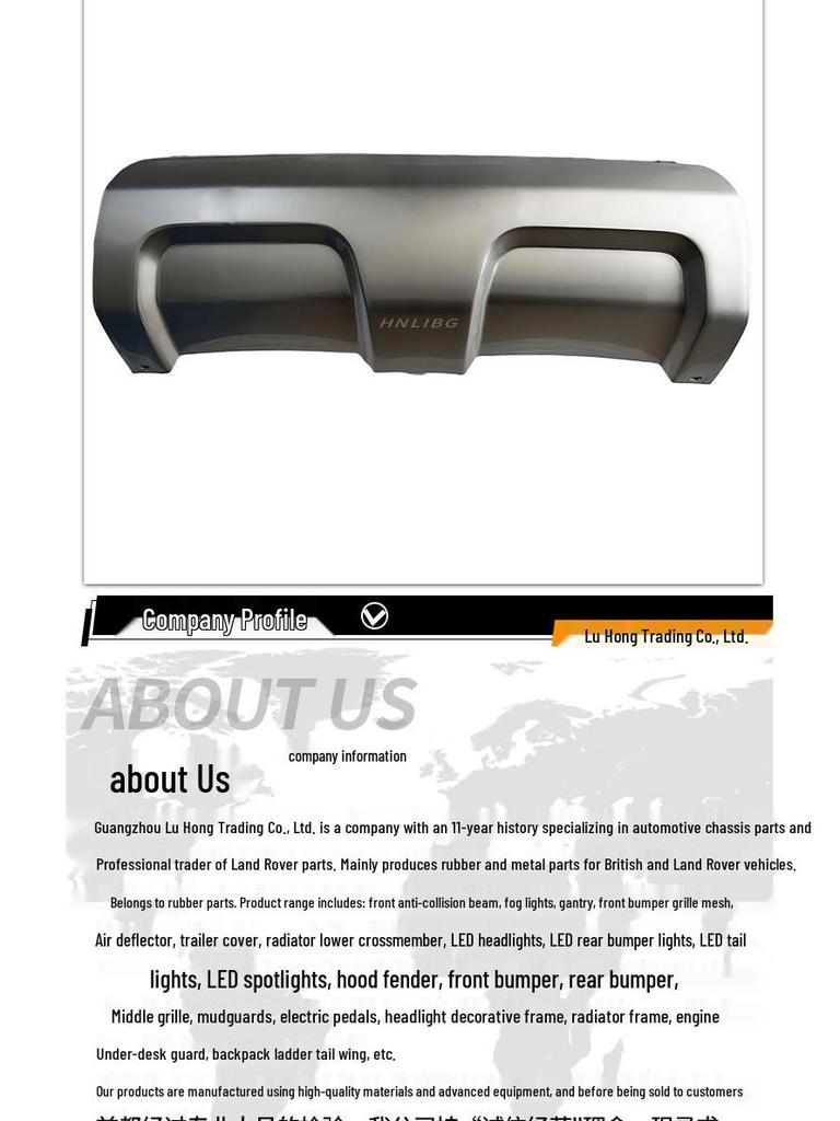 Rear Bumper Towing Hook Cover for Land Rover Range Rover Sport 2014-2022 (LR045174, LR059941)