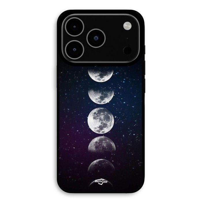 Coque Pour iPhone 18 Pro Lune Phase nuit etoile Maniacase