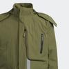 adidas Ветрозащитная теплая куртка-пуховик «три в одном» с длинным рукавом, унисекс, цвет армейский зеленый H13848
