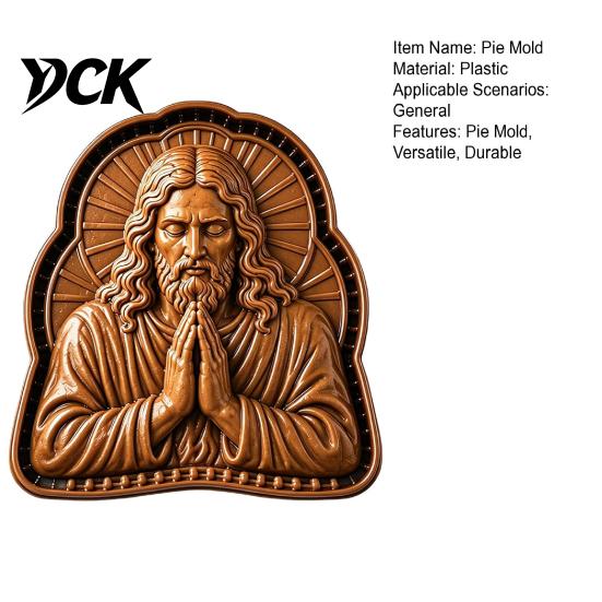 Faith Inspired Kitchen Gadgets Christmas Mini Pie Mold, Festive Dough Press And Cookie Holiday Pocket Molds Cutter, Religious Stamp for Seasonal