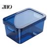 Easy View Storage Box Moisture-Proof with Lid Design Clear Sealed Container Stackable Organizer Durable Plastic for Home Use Freshness