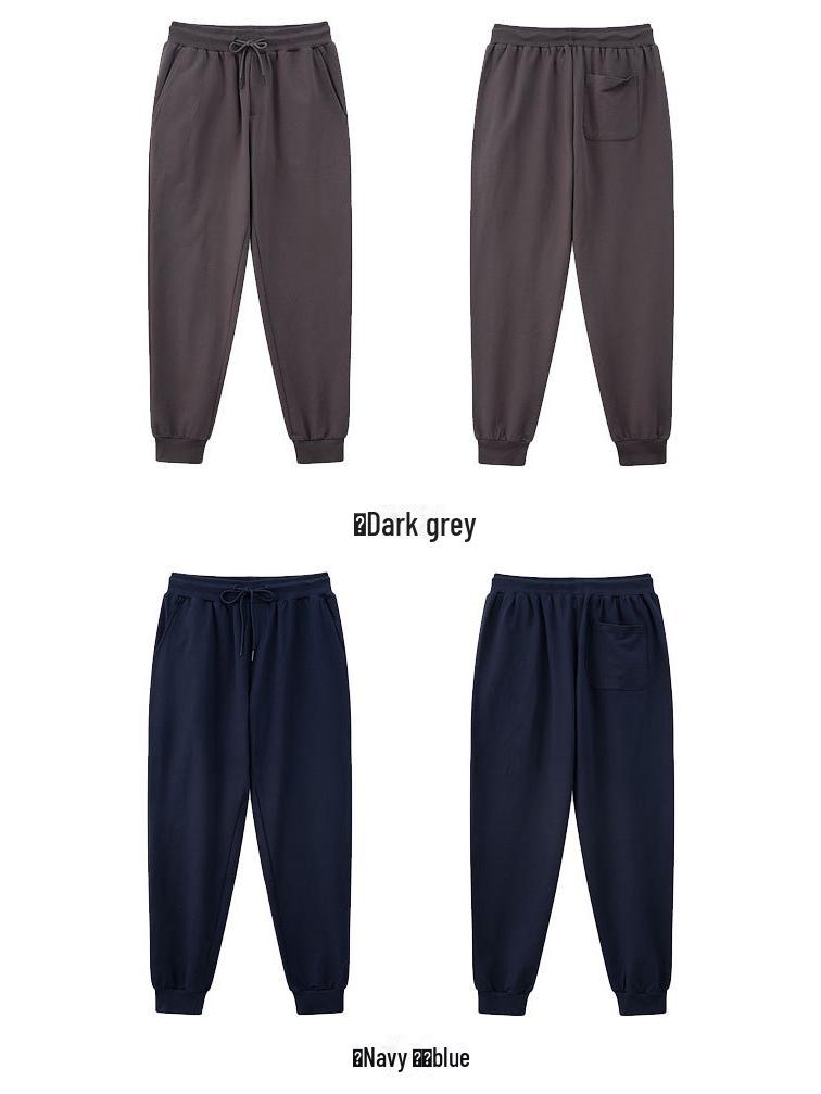 Спортивные брюки унисекс с бархатной подкладкой AG35 350 г для осени и зимы