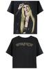 Певица Ke$ha парень Сумасшедшие Сиськи Наружу Тур Принт Футболка Унисекс Одежда Женская Хлопковая Футболка Мода Хип-Хоп 2026 Лето Новая Футболка