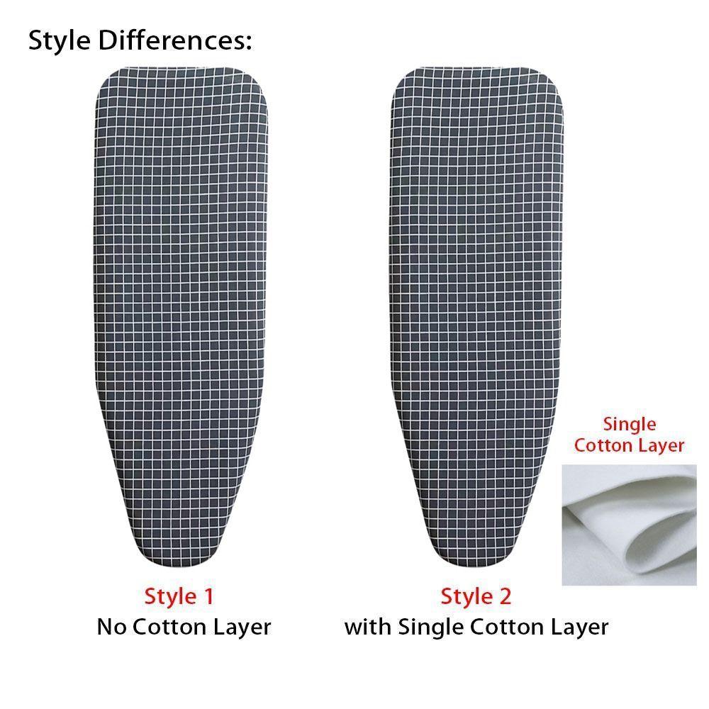 1 шт., устойчивый к пятнам чехол для гладильной доски, толстая хлопковая подкладка, гладильная крышка для гладильного стола