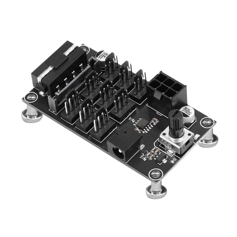 High Temperatures Resistant Circuit Board Controller 3dB Bandwidth Fan Hubs Controller Cooling Efficiency