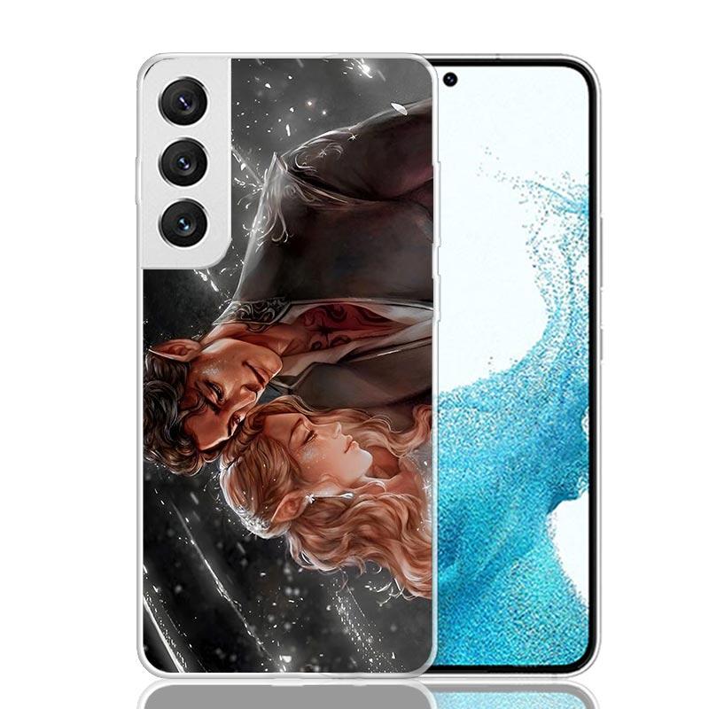 A Court Of Mist And Fury Phone Case For Samsung Galaxy S25 S24 S23 S22 S21 FE S20 Ultra S10 Plus Art Customized Coque Capa S24 S