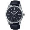 Часы - CASIO - MTP-VD03L-1A - Черная кожа - Кварцевые - Легкая водонепроницаемость