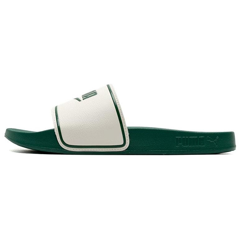 Puma Leadcat 2.0 Comfortable Casual Fashion Other Pattern Slide Sandals Unisex Sandals White Green 385693-15