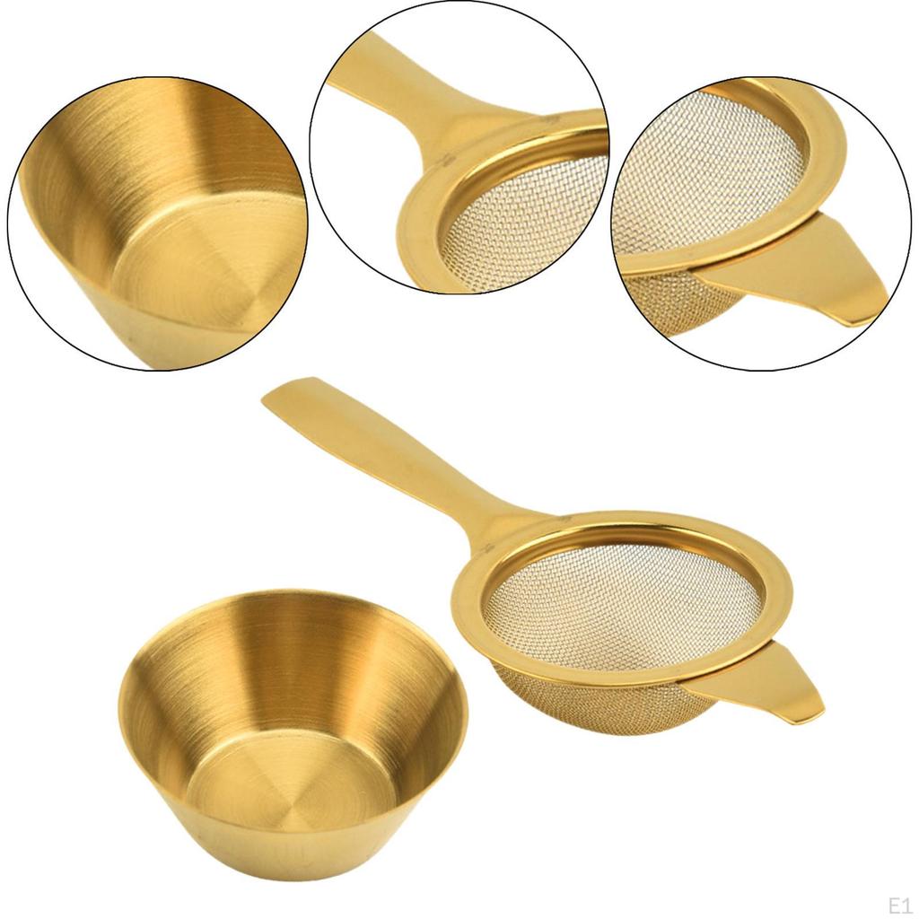 Аксессуары для чая кунг-фу, мелкоячеистое сито, многоразовый легкий портативный фильтр с всыпными листьями