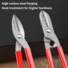 Professional Stainless Steel Scissors & Tin Snips For Metal, Leather & Copper Cutting - Multi-Directional Industrial Tool