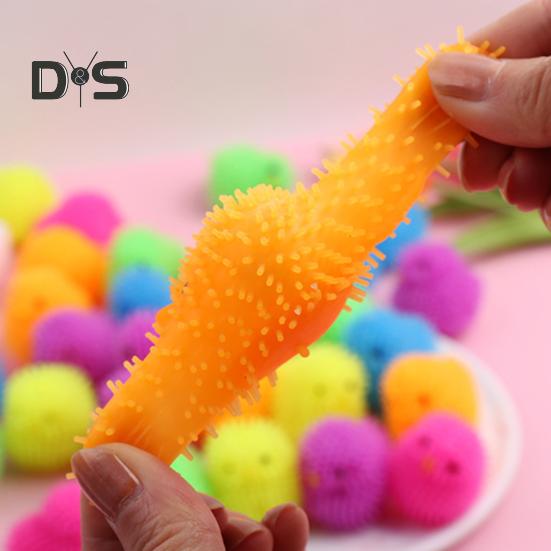 12 шт. светодиодных шариков-пуфферов, пасхальные яйца, светящиеся игрушки для детей, светящиеся сжимаемые сенсорные шарики, игрушки-фиджет, наполнители для пасхальных яиц, сувениры для вечеринок, пасхальная корзина