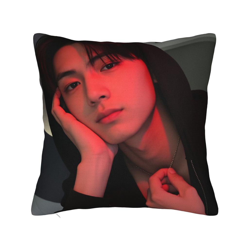 Pillow Case Kpop Style Boy Wonnie Soft Pillow Cover For Living Room Sofa Cute Funny Pillowcases