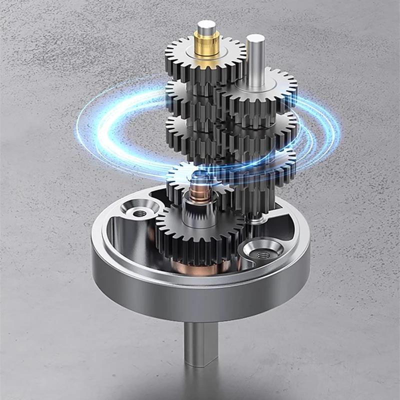 JGA25-370 DC 12V 24V 12RPM-1360RPM Reduction Gear Motor Large Torque High Power Worm Gear Motor Reversed Gear Motor