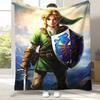 Ретро Z-Zelda Мультяшный Линк Игры Фланелевое Одеяло, Ультра Мягкий Теплый Плюшевый Плед для Дома Спальни Кровати Дивана Походного Пикника Ребенка