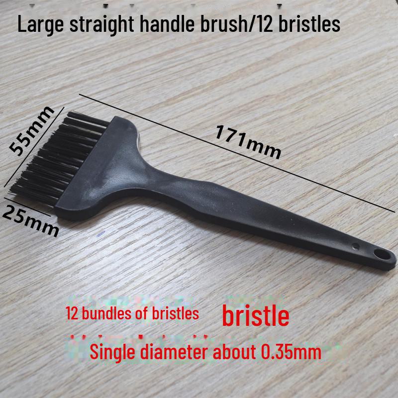 Набор антистатических щеток для очистки пыли с телефонов, компьютеров, клавиатур и печатных плат с круглой рукояткой