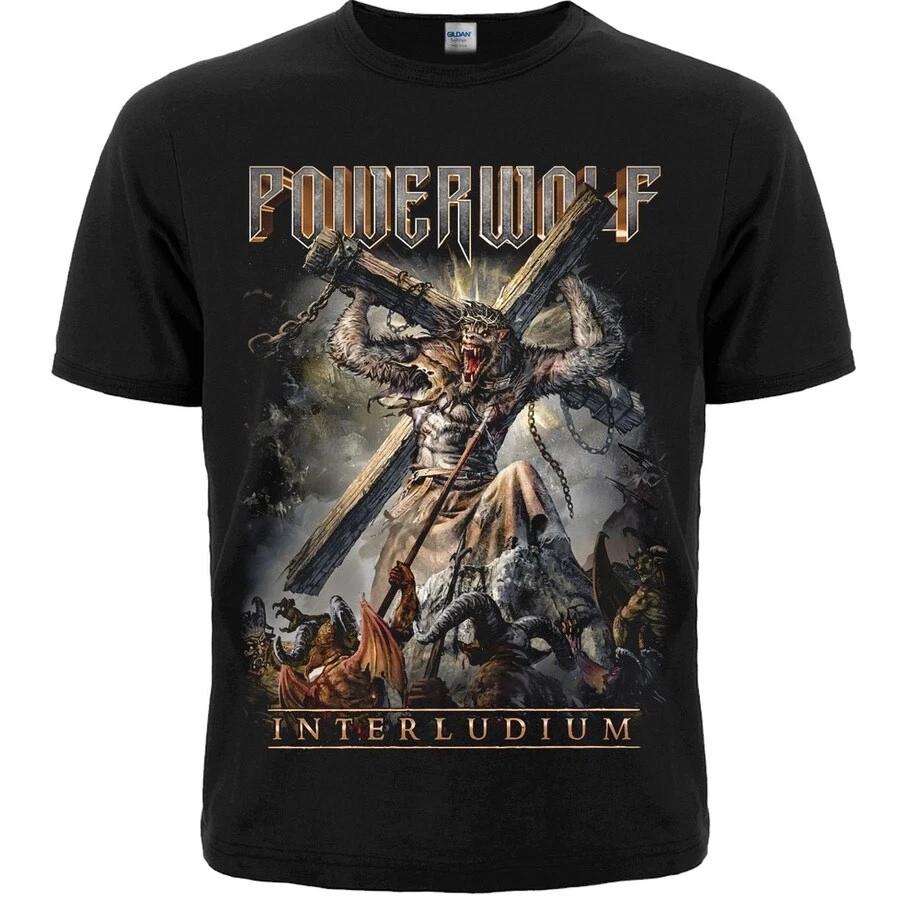 Powerwolf "Interludium" Черная футболка sabaton