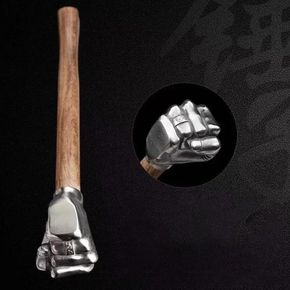 Stainless Steel Fist Shape Hammer Portable Outdoor Car Mounted Multifunctional Window Breaking Tool Hand Tools Hardware Tool