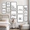 Motivational Text Wall Art Quotes Canvas Painting Posters and Prints Nordic Wall Pictures for Living Room Home Decoration