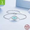 Cross-Border 925 Sterling Silver Mango Devil Eye Bracelet Women, Niche Fashion Jewelry High-End Nis Style