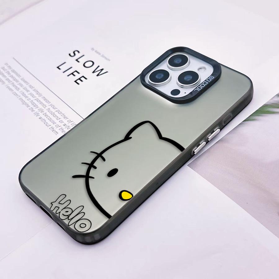 Милый черный чехол Sanrio Hello Kitty для Apple 11
