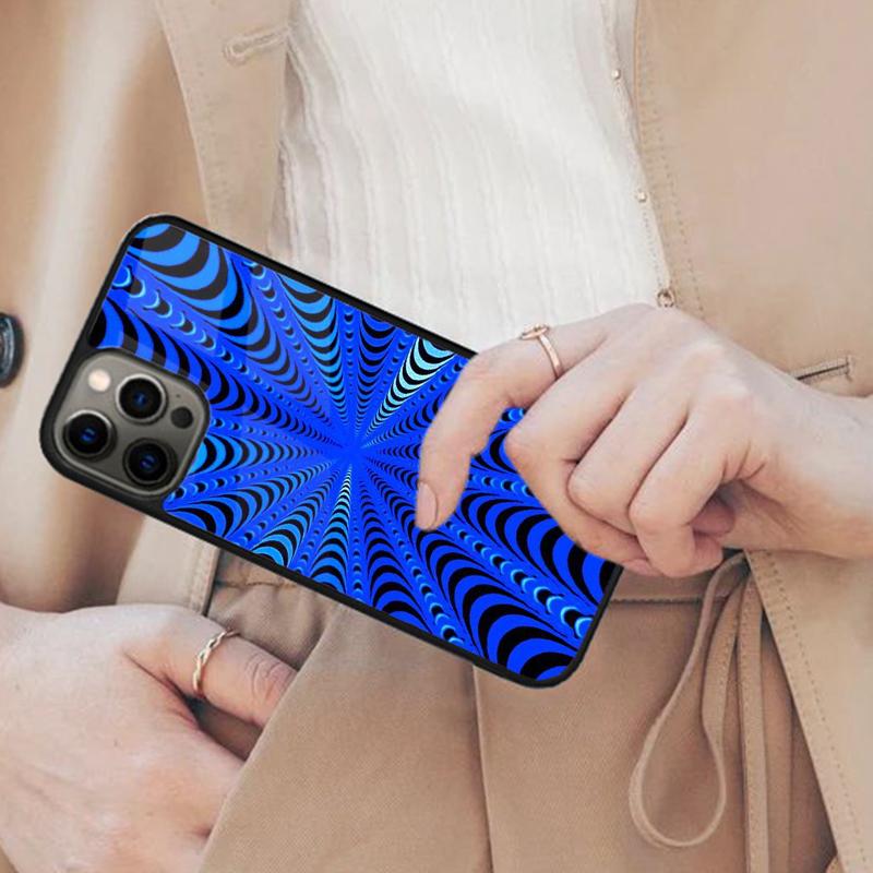 Optical Illusion Print Magnetic Phone Case For APPLE iPhone 17 Air 16 14 13 12 Pro Max 15 Plus Wireless Charge MagSafe Cover