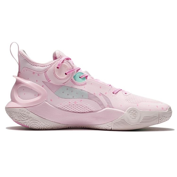 Баскетбольные кроссовки Li Ning Sonic 10 V1 Durable Shock Absorbing Support Мужские баскетбольные кроссовки Strawberry-Pink Cherry-Blossom ABAS069-G