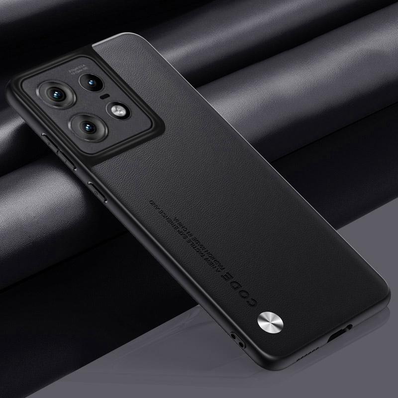 Роскошный чехол из искусственной кожи для Motorola Edge 50 Pro, задняя крышка, матовый силиконовый защитный чехол для телефона Motorola Moto Edge 50 Pro 5G