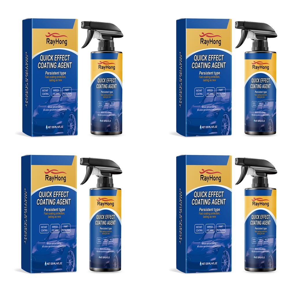 1-5PCS Car Nano Coating Spray Auto Quick-Dry Coating Hydrophobic Protection Polishing Maintenance Renewal Agent Accessories