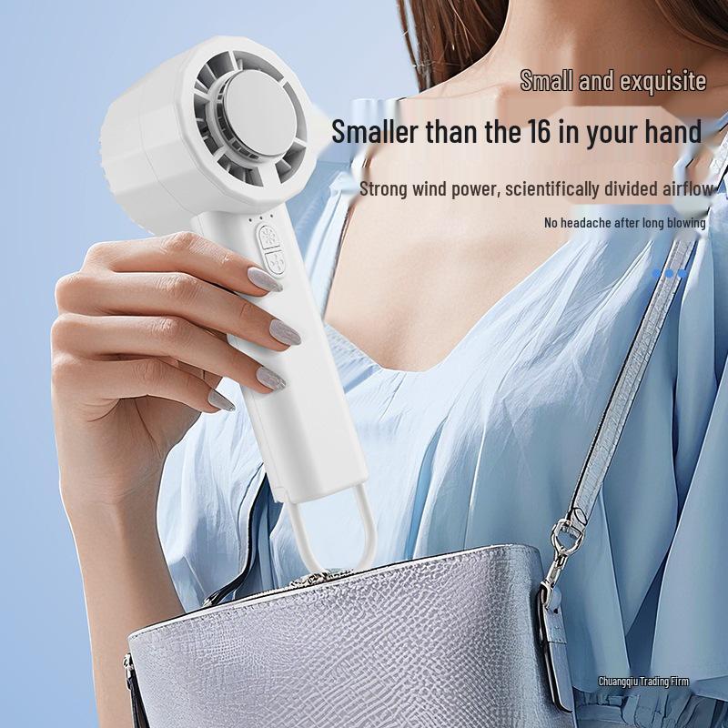 Compact Handheld Silent Mini Cooling Fan